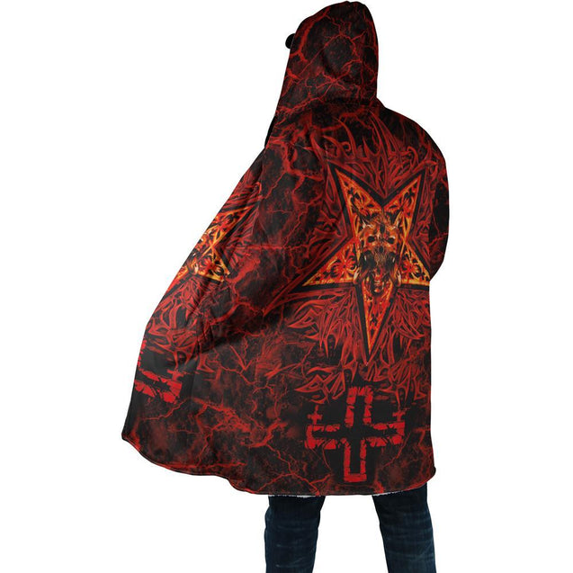 Satabuc Tribal Hooded Coat MP858-Apparel-MP-Coat-S-Vibe Cosy™