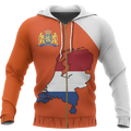 The Netherlands Map Special Hoodie-Apparel-Phaethon-Zip- Up Hoodie-S-Vibe Cosy™