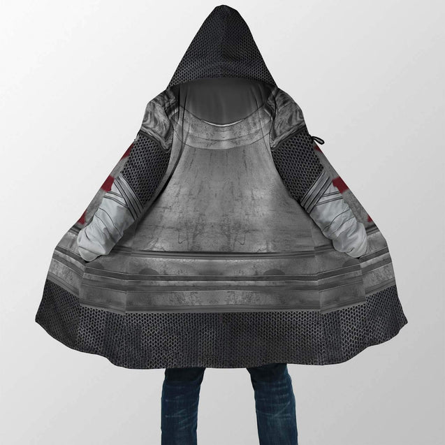 KNIGHTS TEMPLAR 3D ALL OVER PRINTED FLEECE HOODIE FOR MEN AND WOMEN MP825-Apparel-MP-Coat-S-Vibe Cosy™