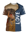 3D Akhal Teke Horse Shirt - Winter Set for Men and Women JJ1613-Apparel-NNK-T-Shirt-S-Vibe Cosy™