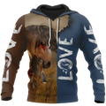 3D Akhal Teke Horse Shirt - Winter Set for Men and Women JJ1613-Apparel-NNK-Hoodie-S-Vibe Cosy™