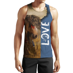 3D Akhal Teke Horse Shirt - Winter Set for Men and Women JJ1613-Apparel-NNK-Tank Top-S-Vibe Cosy™