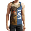 3D Akhal Teke Horse Shirt - Winter Set for Men and Women JJ1613-Apparel-NNK-Tank Top-S-Vibe Cosy™
