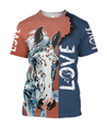 3D Appaloosa Horse Shirt - Winter Set for Men and Women JJ1614-Apparel-NNK-T-Shirt-S-Vibe Cosy™