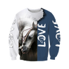 3D Beautiful White Horse Shirt - Winter Set for Men and Women JJ16115-Apparel-NNK-Sweat Shirt-S-Vibe Cosy™