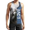 3D Beautiful White Horse Shirt - Winter Set for Men and Women JJ16115-Apparel-NNK-Tank Top-S-Vibe Cosy™