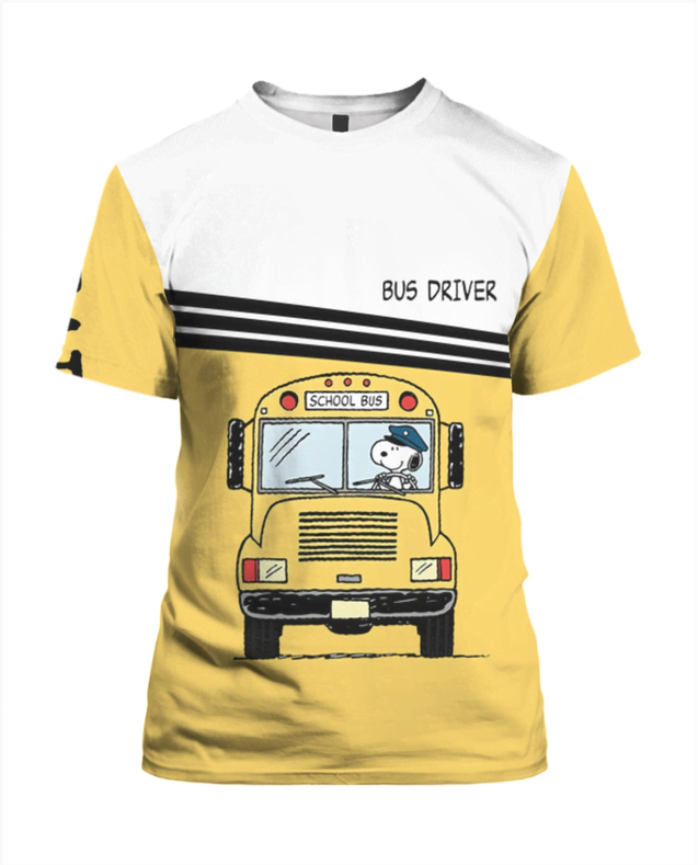 Bus Driver 3D Hoodie MP844-Apparel-MP-T shirt-S-Vibe Cosy™