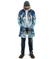 NATIVE WOLF HOODED COAT MP889 - Amaze Style™-Apparel