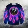 Native Wolf 3D All Over Printed Hoodie MP873-Apparel-MP-sweatshirt-S-Vibe Cosy™