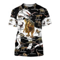 DINOSAUR 3D ALL OVER PRINTED SHIRTS MP894-Apparel-MP-T shirt-S-Vibe Cosy™