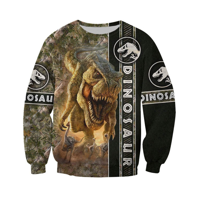 DINOSAUR 3D ALL OVER PRINTED SHIRTS MP897-Apparel-MP-Hoodie-S-Vibe Cosy™