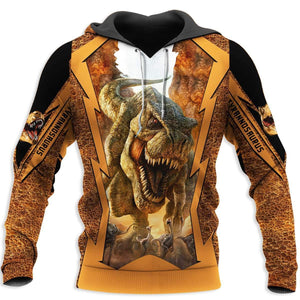 TYRANNOSAURUS 3D ALL OVER PRINTED SHIRTS MP900-Apparel-MP-Hoodie-S-Vibe Cosy™