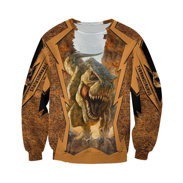 TYRANNOSAURUS 3D ALL OVER PRINTED SHIRTS MP900-Apparel-MP-Hoodie-S-Vibe Cosy™