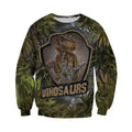 DINOSAURS 3D ALL OVER PRINTED SHIRTS MP902-Apparel-MP-sweatshirt-S-Vibe Cosy™