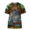 COOL DINOSAUR 3D ALL OVER PRINTED SHIRTS MP905-Apparel-MP-Hoodie-S-Vibe Cosy™