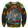 COOL DINOSAUR 3D ALL OVER PRINTED SHIRTS MP905-Apparel-MP-Hoodie-S-Vibe Cosy™