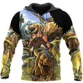 BEAUTIFUL DINOSAURS 3D ALL OVER PRINTED SHIRTS MP907-Apparel-MP-Hoodie-S-Vibe Cosy™