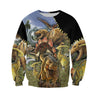 BEAUTIFUL DINOSAURS 3D ALL OVER PRINTED SHIRTS MP907-Apparel-MP-Hoodie-S-Vibe Cosy™