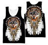 Native Wolf Dreamcatcher 3D Hoodie MP874-Apparel-MP-Hoodie-S-Vibe Cosy™