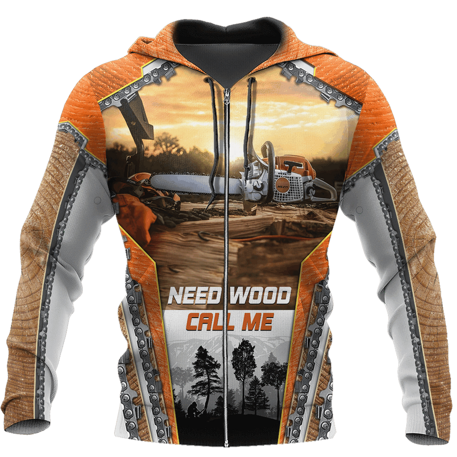 BEAUTIFUL CHAINSAW ART 3D ALL OVER PRINTED SHIRTS AZ281101-Apparel-MP-Hoodie-S-Vibe Cosy™