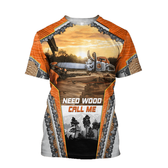 BEAUTIFUL CHAINSAW ART 3D ALL OVER PRINTED SHIRTS AZ281101-Apparel-MP-T shirt-S-Vibe Cosy™