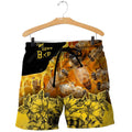 Beautiful Bee Art 3D All Over Printed Shirts For Men And Women MP942-Apparel-MP-Shorts-S-Vibe Cosy™
