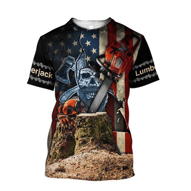 Beautiful Chainsaw Art 3D All Over Printed Shirts Pi281101-Apparel-MP-T-Shirt-S-Vibe Cosy™