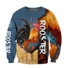 Rooster 3D All Over Printed Shirts for Men and Women AM261201-Apparel-TT-Sweatshirts-S-Vibe Cosy™