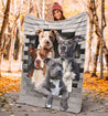 Pitbull - Premium Blanket - Pitbull Lovers SK02-Quilt-NNK-Youth-Vibe Cosy™