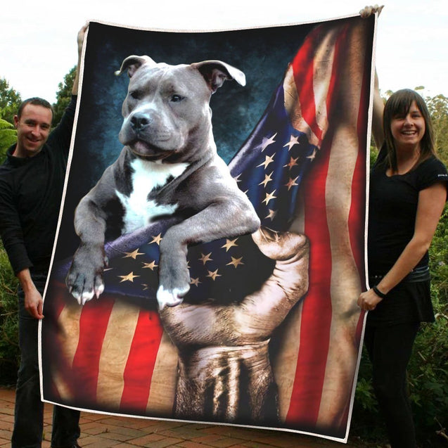 PITBULL - PREMIUM BLANKET- PITBULL LOVERS Ann030103-Quilt-NNK-Youth-Vibe Cosy™