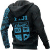 Fiji in My Heart Polynesian Tattoo Style Hoodie Blue NNK-Apparel-NNK-Hoodie-S-Vibe Cosy™