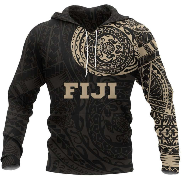 Fiji Polynesian Tattoo Style Hoodie NNK-Apparel-NNK-Hoodie-S-Vibe Cosy™