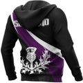 The Scottish Thistle - Perfect National Flower Hoodie NNK022919-ALL OVER PRINT HOODIES-PL8386-Zipped Hoodie-S-Vibe Cosy™