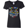 Non Verbal Doesn't Mean That I Have Nothing To Say Shirts-Apparel-CustomCat-G500VL Gildan Ladies' 5.3 oz. V-Neck T-Shirt-Black-S-Vibe Cosy™
