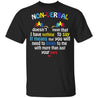 Non Verbal Doesn't Mean That I Have Nothing To Say Shirts-Apparel-CustomCat-G500 Gildan 5.3 oz. T-Shirt-Black-S-Vibe Cosy™