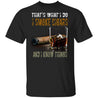 That's What I Do I Smoke Cigars And I Know Things shirts Vintage Cigars and Vodka Lovers-Apparel-CustomCat-G500 Gildan 5.3 oz. T-Shirt-Black-S-Vibe Cosy™