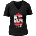 Put My Meat In Your Mouth Funny Grilling BBQ T Shirt-Apparel-teelaunch-District Womens V-Neck-Black-S-Vibe Cosy™