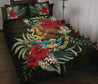 Mexican Quilt Bed Set - Special Hibiscus HP Art