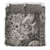 Mexican Aztec Skull Warrior Bedding Set