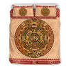Mexico - Maya Aztec Calendar Bedding Set-Amaze Style™-Bedding Set - Black - 1-Twin-Vibe Cosy™