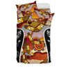 Aboriginal Bedding Set, Lizard Dot Painting Boomerang Patterns-HP