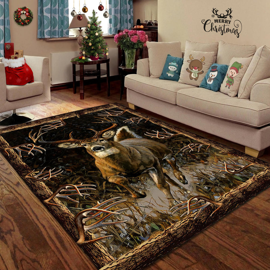 Deer Hunting 3D Rug LAM