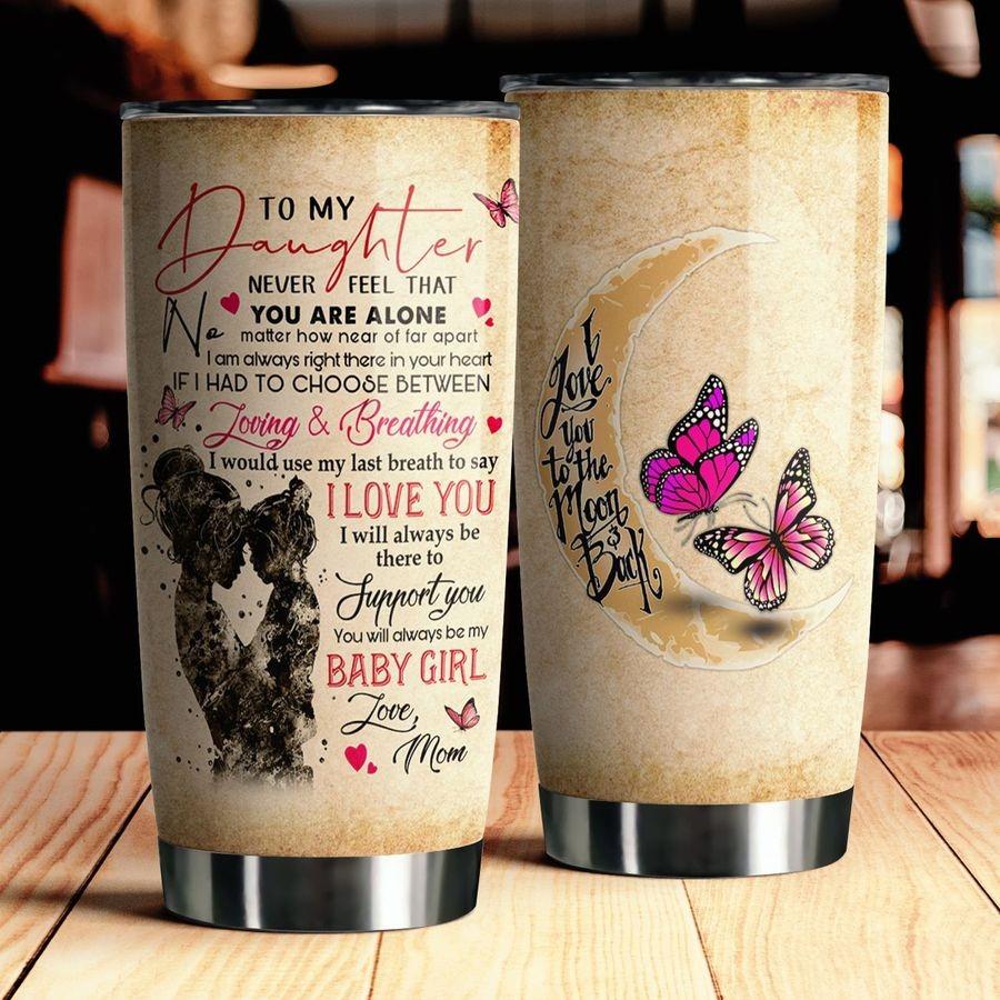 To My Daughter Stainless Steel Tumbler TA032215-TA-Vibe Cosy™