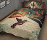 Hummingbird Bedding Set Vintage Pattern