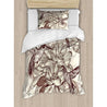 Floral Hummingbird Bedding Set