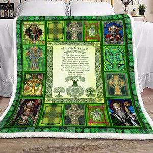 Irish Saint Patrick's Day 3D All Over Printed Blanket