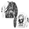 Wolf - A Wild Soul Can Never Be Tamed 3D All Over Printed Unisex Shirts No 02