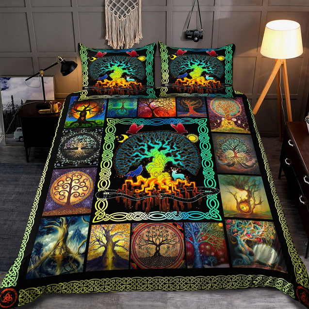 Tree Of Life Celtic 3D All Over Printed Bedding Set