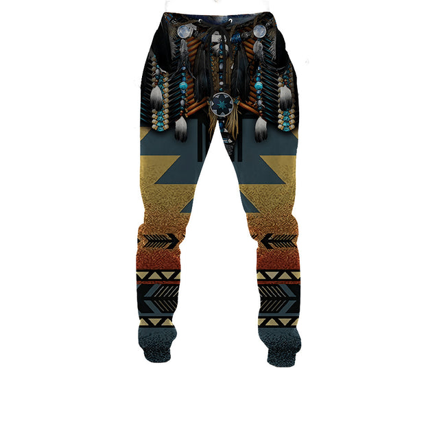 Wolf Native American 3D All Over Printed Unisex Shirts No 17