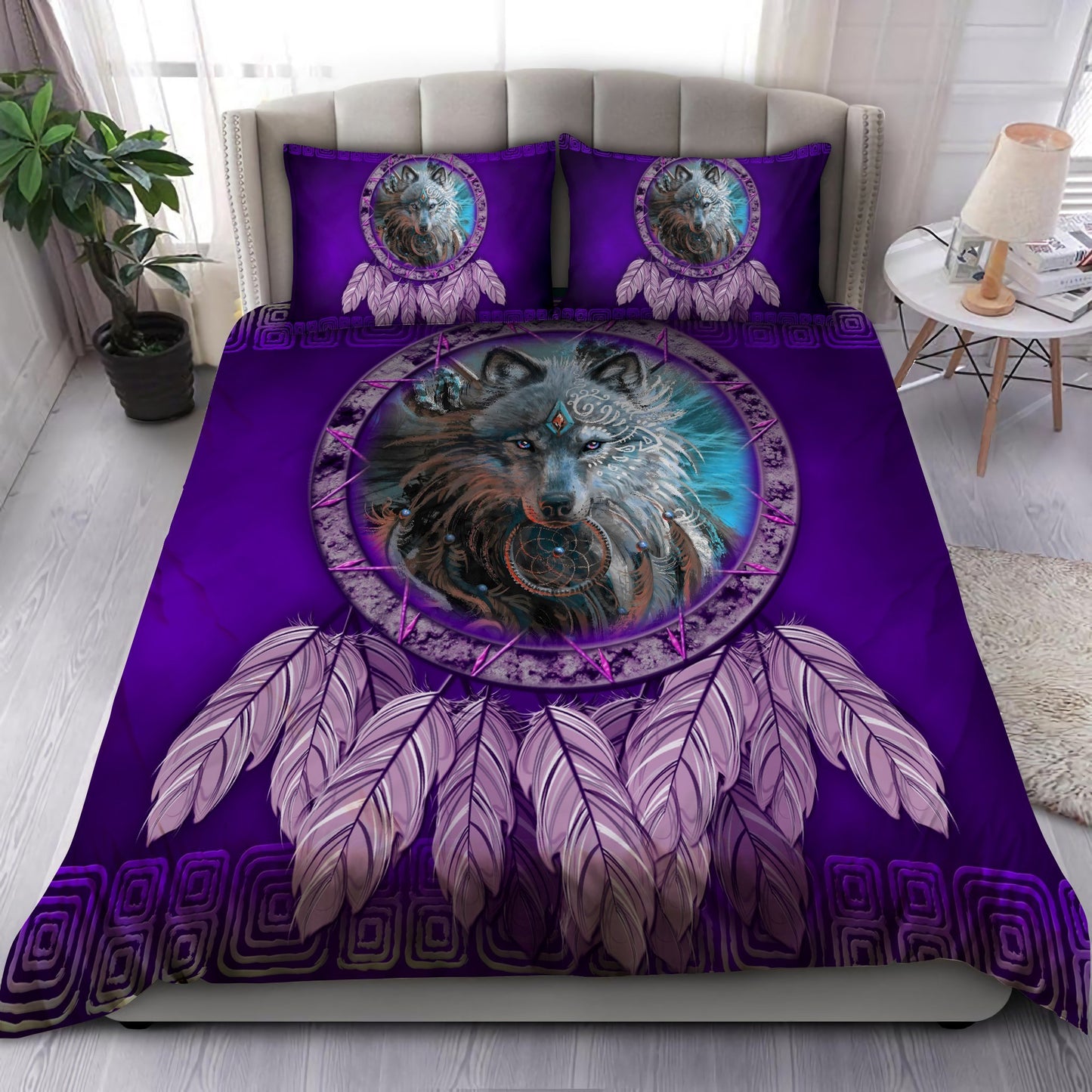 Wolf 3D All Over Printed Bedding Set
